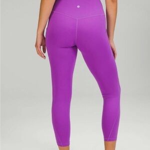 EUC - Lululemon Align High-Rise Pant with Pockets 25" Moonlit Magenta